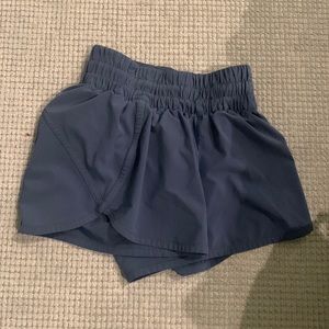 Blue Lululemon Athletic Shorts